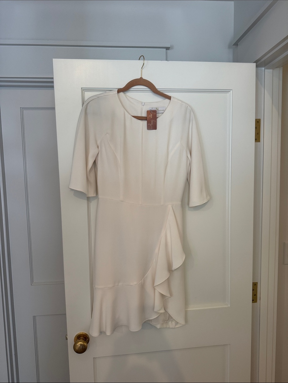 Amanda Uprichard White Dress, small, NWT